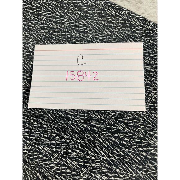 Liverpool Jeans Co pants chinos women's 2 white black gray geographic pattern - Picture 14 of 15